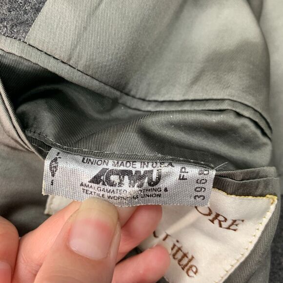 Vintage Anderson Little Strathmore Blazer Mens 44 Camel Hair 2 Button Sport Coat - Picture 12 of 15